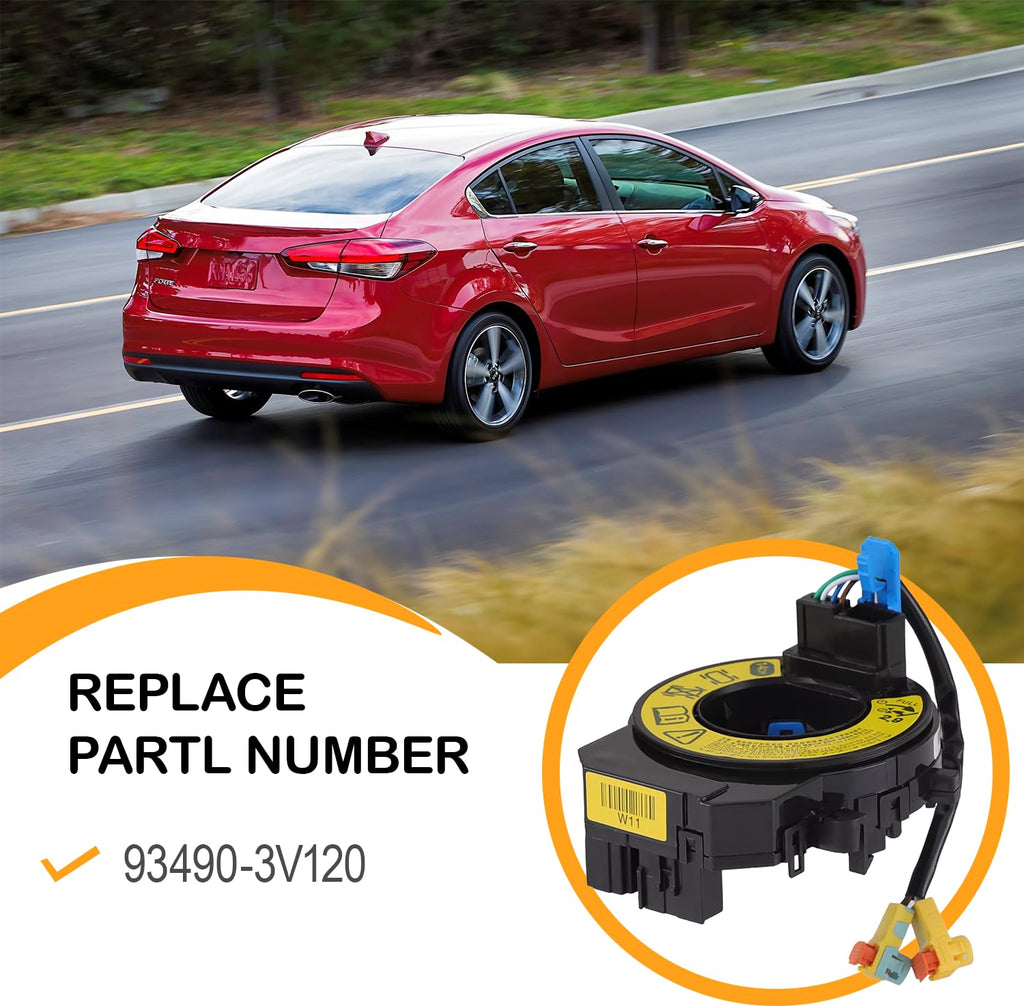 Replacement Wiring Harnesses Fits Kia Forte/Soul 2014 2015 2016 2017 2018, Rio 2012 2013 2014 2015, for Hyundai Azera 2012 2013 2014 2015 Fits Part# 93490-3V120