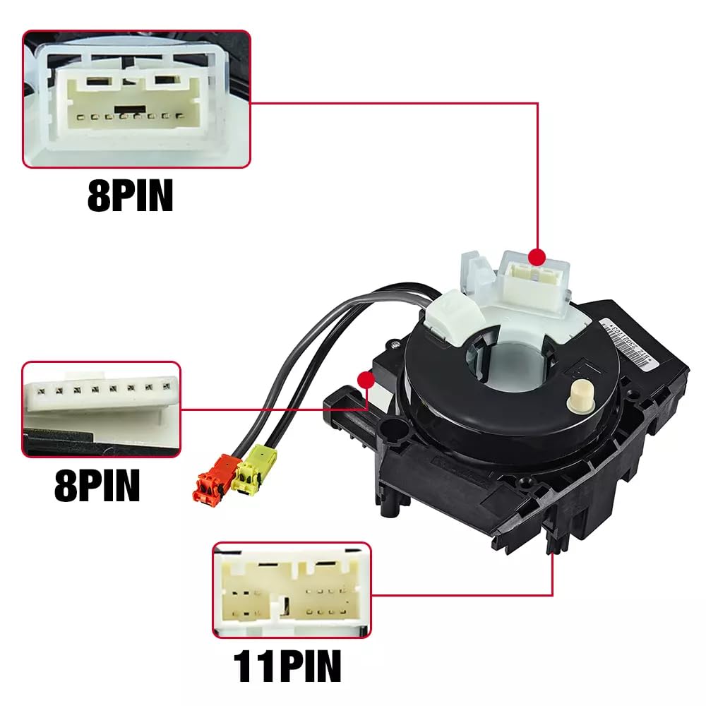 Replacement Wiring Harnesses Fits Nissan Rogue 2007-2015, Versa/Sentra 2007-2012, Nissan Titan 2004-2015, Murano 2003-2007, Maxima/Quest/350Z 2004-2009 Part# B5567-CB66A 25567-5X00A